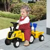 Rutsch-Traktor mit Anhänger, Hupe, Sandspielzeug, ab 1 Produktbild-Vorschau 6