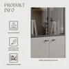 IDOHOME-Glasvitrine SENTO für das Wohnzimmer Vitrine mit Produktbild-Vorschau 5