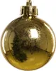 TrendLine Weihnachtskugeln bruchfest, langlebig Ø 4 cm gold Produktbild-Vorschau 3