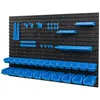 24 stohovacích boxů nástěnná police plastová 115 x 78 cm Náhled obrázku produktu 10