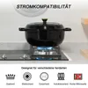 FCH Pentola in ghisa 26 cm - 6QT-5,5 L Pentola smaltata con Anteprima dell’immagine prodotto 4