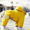 Wasserdichter Hunde-Regenmantel mit Kapuzentaschen für Produktbild-Vorschau 6