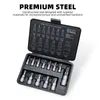 CCLIFE 13tlg Torx Bit Steckschlüsselsatz T8 -T60 bit set Produktbild-Vorschau 5