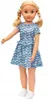 Lauflernpuppe Julka 70 cm mit langen blonden Haaren und Produktbild-Vorschau 2