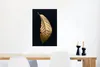 MuchoWow® Poster Blätter - Luxus - Gold - Schwarz - Natur Produktbild-Vorschau 5