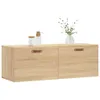 vidaXL Szafka ścienna dąb sonoma 100x36,5x35 cm materiał Podgląd zdjęcia produktu 9