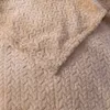 Mikroplüschdecke mit Muster BREEZE, beige Maße: 200 x 220 Produktbild-Vorschau 6