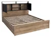 Letto king size HWC-P43, letto matrimoniale con rete a Anteprima dell’immagine prodotto 7