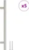 vidaXL Möbelgriffe 5 Stk. Silbern 192 mm Edelstahl Produktbild-Vorschau 1