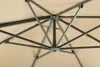 Schneider Ampelschirm Rhodos Twist 300 x 300cm natur beige Produktbild-Vorschau 5