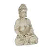 Relaxdays Buddha Figur sitzend, wetterfest, frostsicher, Produktbild-Vorschau 9