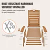 Chaise longue VEVOR, capacité de charge 181kg, HDPE chaise Voir les images du produit 4