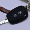 Auto Schlüssel Hülle Silikon Schutz Cover Schwarz Produktbild-Vorschau 1