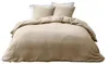 Bettwäsche-Set aus Baumwolle, 240 x 220 cm, beige Produktbild-Vorschau 1