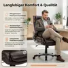 COLAMY Großer und hoher Bürostuhl – Strapazierfähiger Produktbild-Vorschau 2