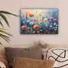 MuchoWow® - Leinwandbilder - Blumen - Natur - Aquarell - Produktbild-Vorschau 2
