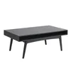 Design Scandinavia Couchtisch Maryt, 130 cm, schwarz Produktbild-Vorschau 1