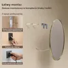 S'AFIELINA Lustro Łazienkowe LED 70 cm, Okrągłe, Złota Podgląd zdjęcia produktu 12