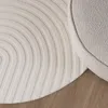 Volero - Dywan okrągły skandynawski - Charm Curves Biały - Podgląd zdjęcia produktu 6