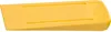 A yellow plastic wedge is shown against a white background. Náhled obrázku produktu