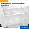 Exquisit Vollraumkühlschrank KS85-V-091E inoxlook | 75 l Produktbild-Vorschau 6