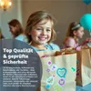 50x braune Beutel 21 x 14 cm Kraftpapiertüten Geschenktüten Produktbild-Vorschau 6