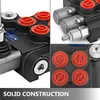 SucceBuy Valve hydraulique à 2 bobines, 11 GPM, contrôle Voir les images du produit 4
