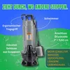 Schmutzwasserpumpe Magnum 4500 Fäkalienpumpe H.max 20m, Produktbild-Vorschau 2