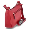 L.Credi Damen Umhängetasche/ Schultertasche NORIKA Rot Gold Produktbild-Vorschau 2