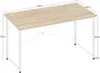 WOLTU Schreibtisch, mit Metallgestell, aus Holzwerkstoff, Produktbild-Vorschau 3
