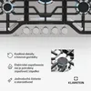 Klarstein Turbocast plynová varná doska - 5 horákov z Náhľad obrázku produktu 5