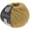 A ball of yarn with a label wrapped around it. Produktbild-Vorschau