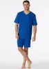 Schiesser heren pyjama, korte mouwen, V-hals - Pyjama set Productafbeelding-voorbeeld 27