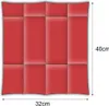 50 Airlaid Besteckservietten Bestecktaschen rot Produktbild-Vorschau 3