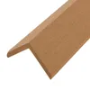 A close-up, angled view of a wooden corner trim piece against a white background. Anteprima dell’immagine prodotto