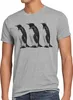 style3 3 Penguin Sheldon Herren T-Shirt Pinguin Produktbild-Vorschau 1