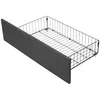 Polsterbett, 90x200 Grau, USB + LED + 2 Schubladen, Produktbild-Vorschau 10
