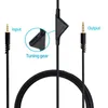 A close-up image of a black audio cable with gold-plated connectors, featuring labels and a magnified view of a tuning gear. Anteprima dell’immagine prodotto