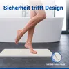 WENKO Badematte Mod. Nazca Hellgrau, aus natürlichem Produktbild-Vorschau 6