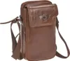 Handytasche zum Umhängen Leder 13x21cm "Waxy Vintage" Handy Produktbild-Vorschau 4