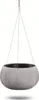 Květináč s vkladem BETON BOWL 37 cm - šedý Náhled obrázku produktu 3