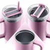 Berdsen Vakuum-Thermosbecher mit Strohhalm 1180 ml rosa Produktbild-Vorschau 4
