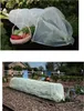 Two images of a garden plant tunnel, one with a basket of vegetables and the other in a garden bed. Produktbild-Vorschau
