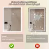 Comparison of two bathroom mirrors, one labeled 'Our' and the other 'Other', highlighting differences in durability. Produktbild-Vorschau