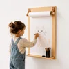 Tableau mural à dessin enfant en bois 70 x 53 cm - Avec Voir les images du produit 1