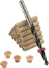 wolfcraft GmbH 1 Dübel-Set, Rund, Holz, 6 mm, 31 Stück(e) Produktbild-Vorschau 1
