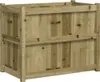vidaXL Plantenbak, 90x50x70 cm, grenenhout, geïmpregneerd Productafbeelding-voorbeeld 7