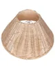 BELIANI Tischlampe Naturfarben Rattan Kugelfuß 31 cm Produktbild-Vorschau 4