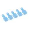100 cosses électriques isolées bleues (fiche et prise) pour Voir les images du produit 3
