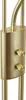 Moderne Stehleuchte Gold mit Lesearm inkl  LED und Dimmer Produktbild-Vorschau 4
